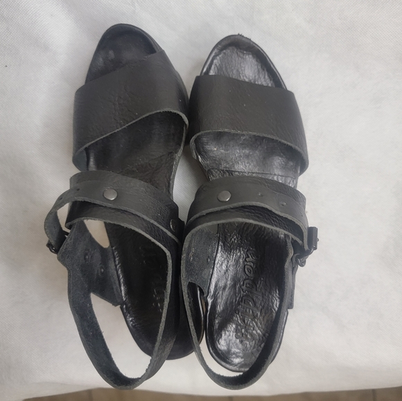 Trippen Fancy platform sandals happy geisha black leather size36 - Picture 2 of 16